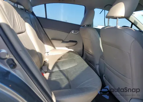 2012 Honda Civic Hybrid L из США, поврежденный, VIN JHMFB4F33CS009859